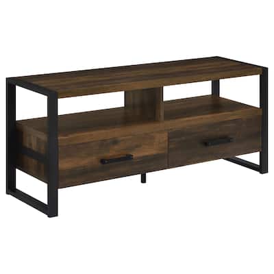 James Rustic 1-shelf Engineered Wood TV Stand