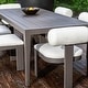 preview thumbnail 9 of 10, Uttermost Polanco Outdoor Aluminum Dining Table
