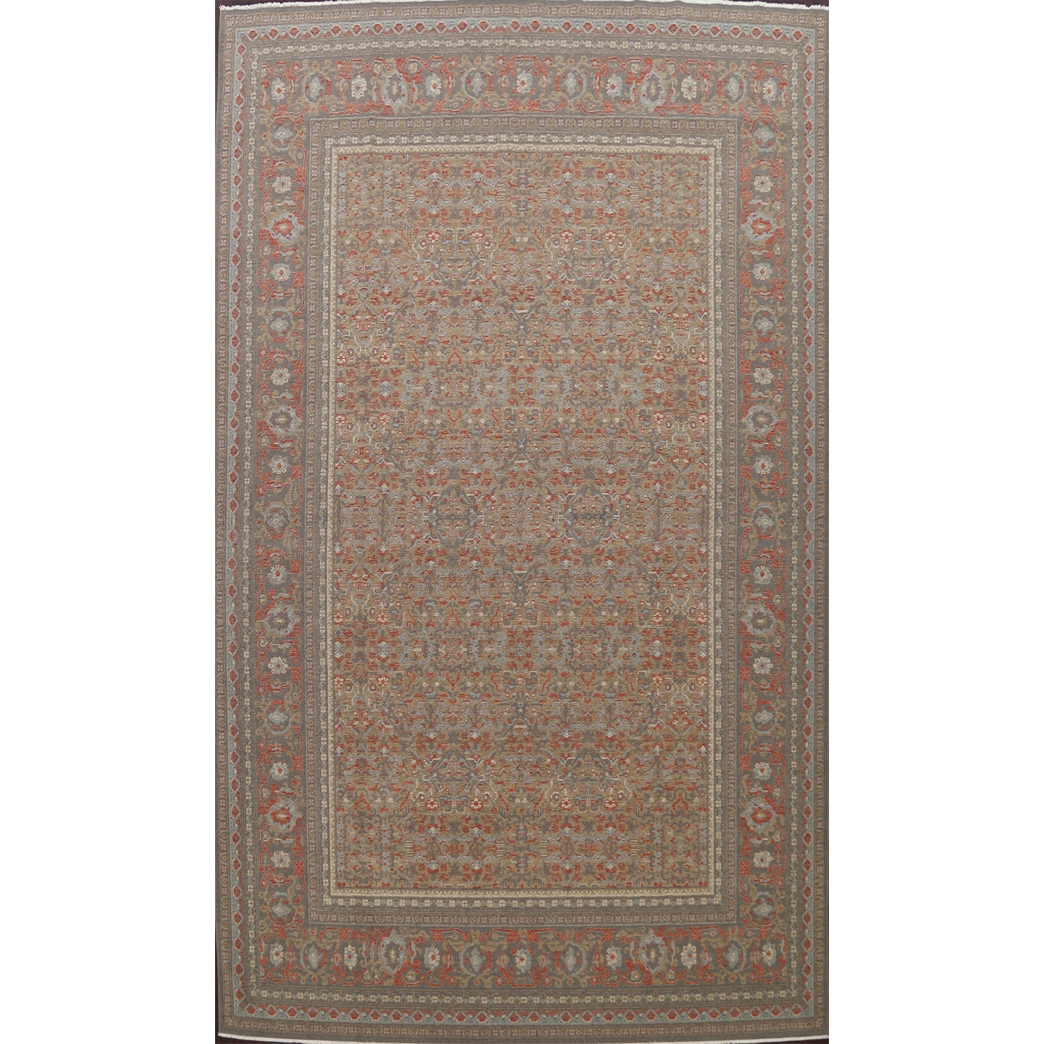 Traditional Silver Washed Ziegler Turkish Area Rug Living Room Carpet 99 X 1210 On Sale Overstock 32671329