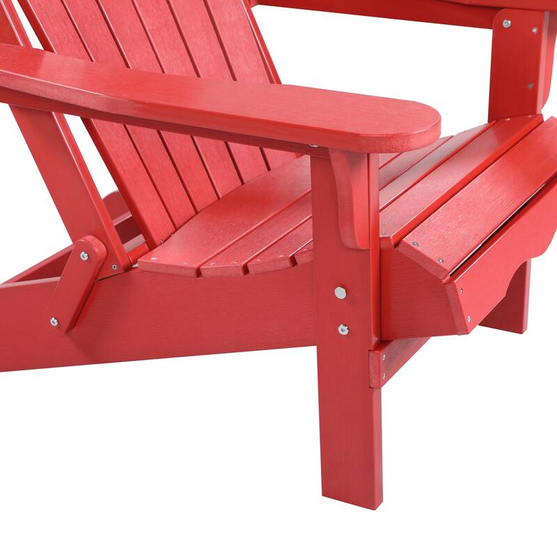 Haven Poly Resin Plastic Folding Adirondack Chair (Set of 2)
