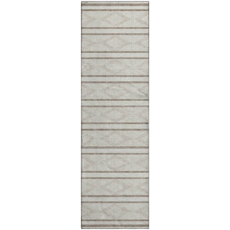 Premium Washable Super Soft Geo Diamonds Mayfield Rug