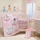 preview thumbnail 1 of 7, Lambs & Ivy Disney Princesses 3-Piece Nursery Baby Crib Bedding Set - Pink