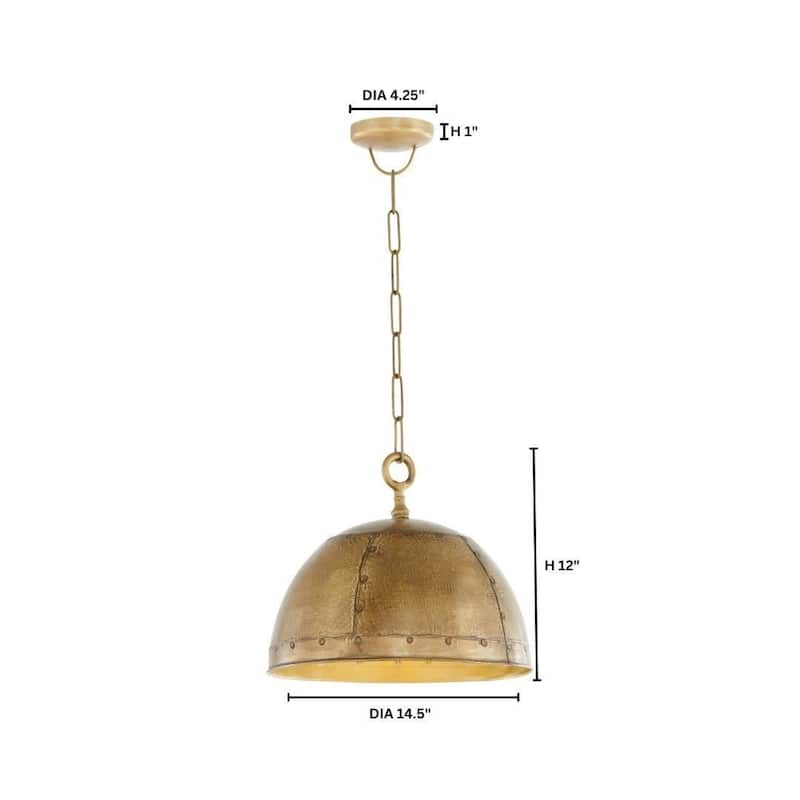 Quorum International 85-1 Artisan 15" Wide Pendant