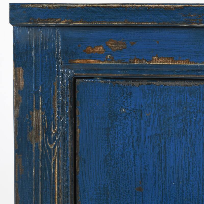 Classic Home Amherst 4-Drawer Reclaimed Pine Wood Sideboard Buffet