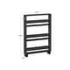 preview thumbnail 6 of 13, BIKAHOM Compact Space Kitchen Pantry,3-Tier Kitchen Storage Cart, Slim Slide Out Rolling Pantry Shelf for Narrow Spaces Black