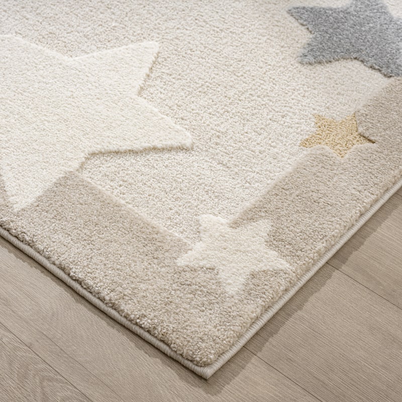 TOWN & COUNTRY PLAY Super Star Galaxy Kids Area Rug