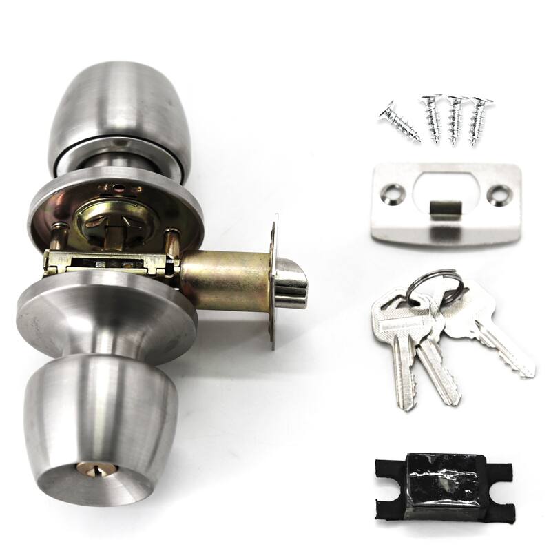 2 Pack Door Knob and Lock Set Versa Keyed by Villar Home Designs Bed Bath & Beyond 38326973