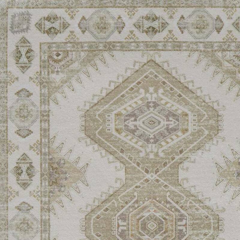 HomeRoots Southwestern Modern, Contemporary Rectangle Area Rug