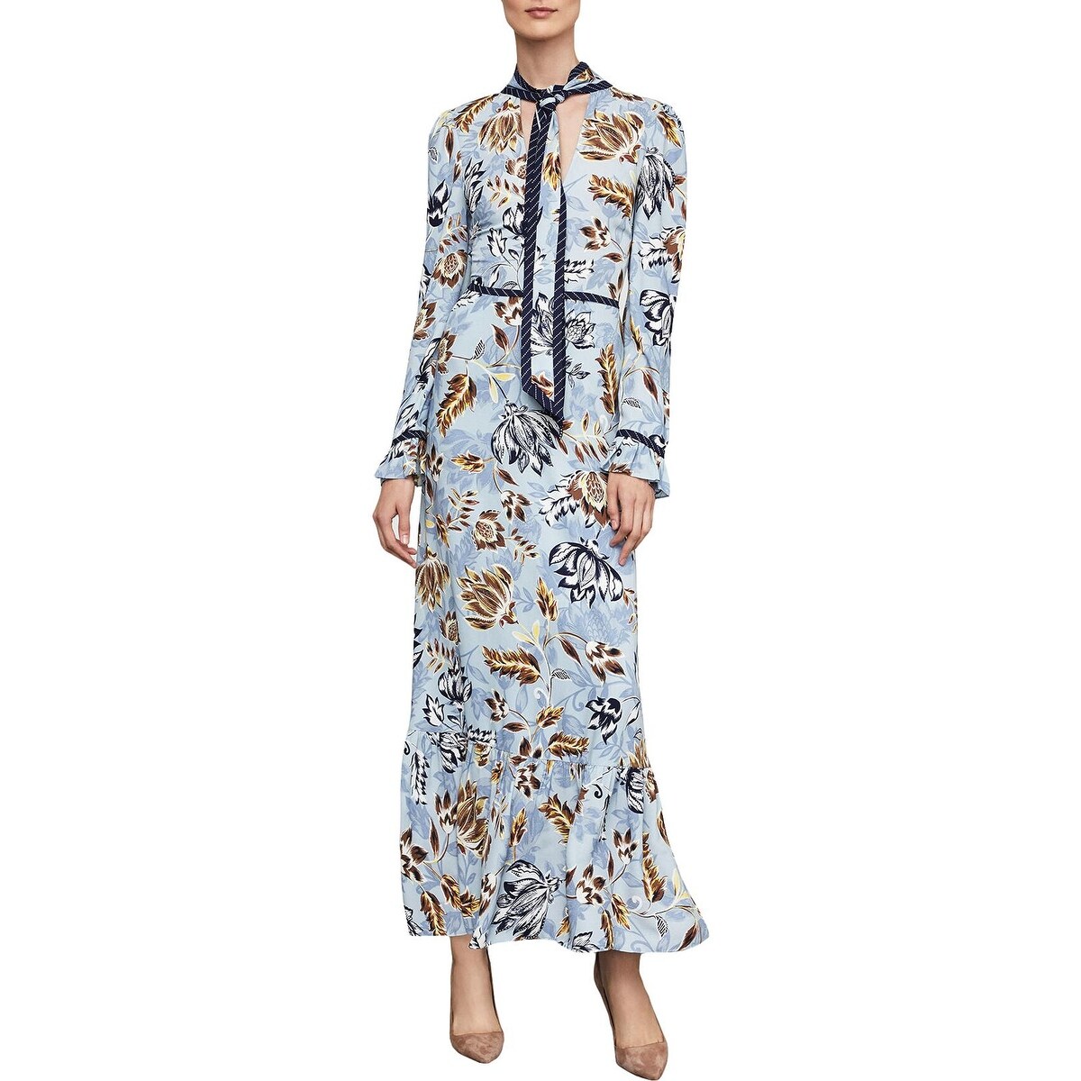 bcbg long sleeve maxi dress