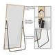 preview thumbnail 45 of 99, Modern Framed Full Length Mirror