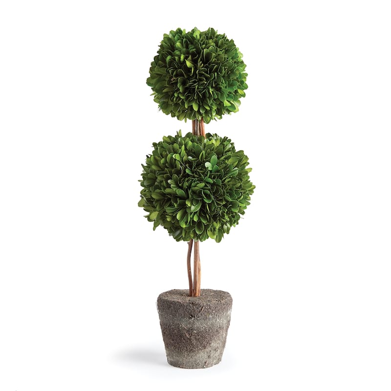 Double Sphere Topiary Drop-In 20"