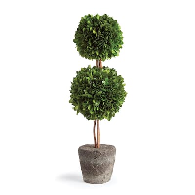 Double Sphere Topiary Drop-In 20"