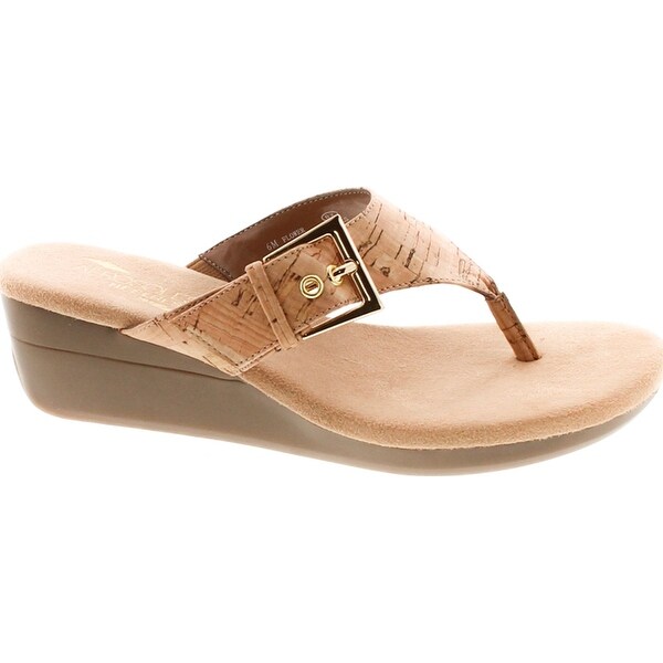 aerosoles flower wedge sandal