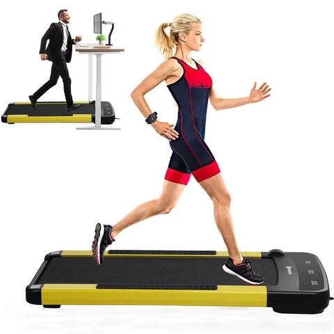 Zenova Walking Pad Treadmill With Wireless Electronic Remote Control