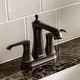 preview thumbnail 4 of 29, Karran Woodburn Two-Hole 2-Handle Bathroom Faucet with Matching Pop-Up Drain