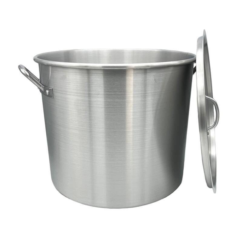 Nexgrill 42 Qt. Aluminum Pot with Strainer Basket and Lid Turkey Fryer