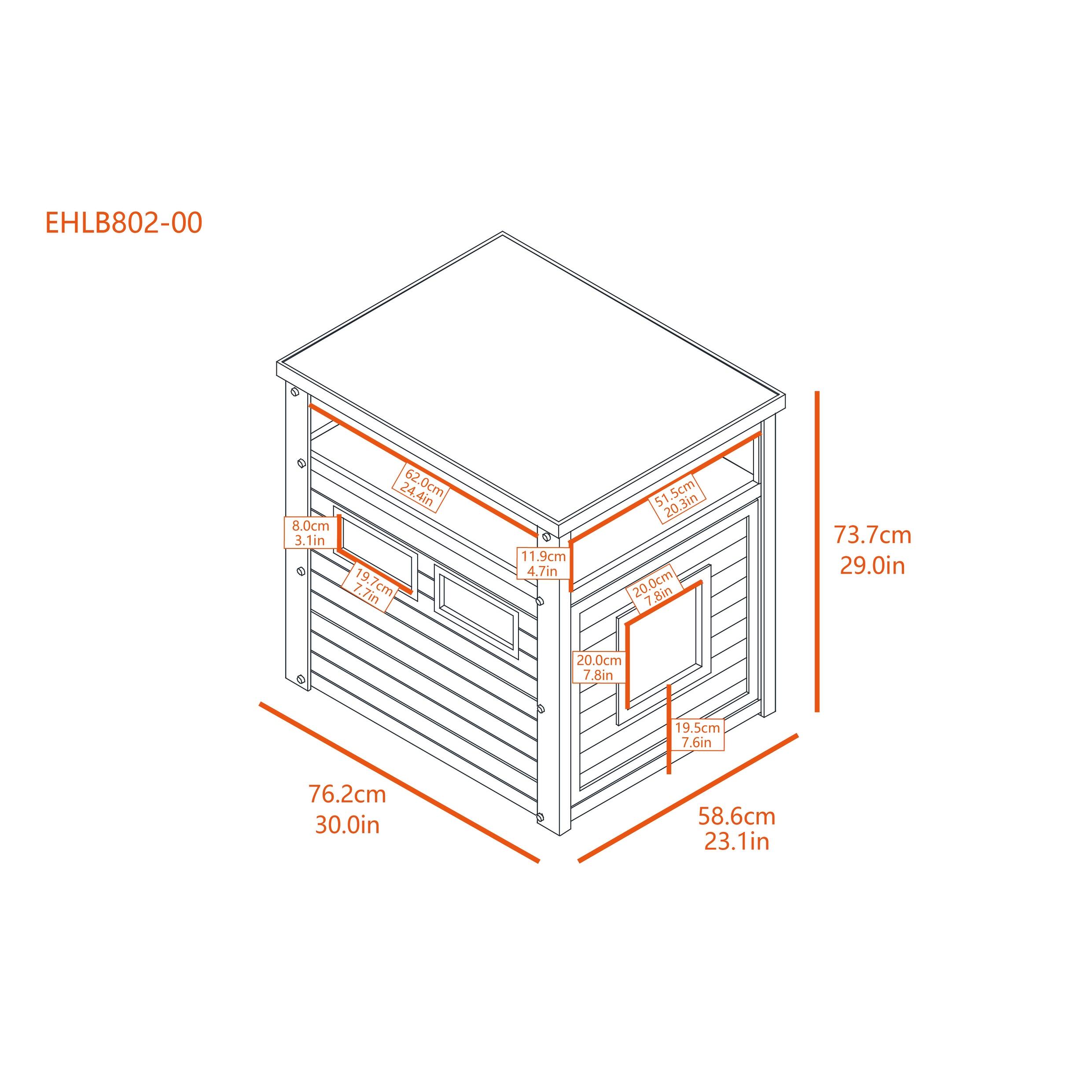 New Age Pet® ECOFLEX® Jumbo Litter Loo Litter Box Enclosure and End