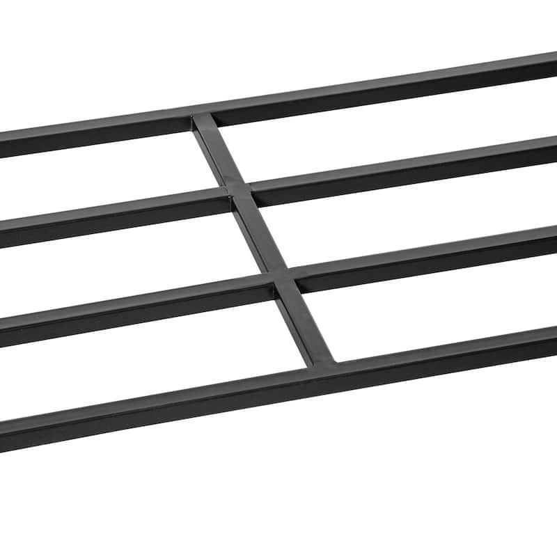 Outsunny Elevated Metal Raised Garden Bed with Rattan Wicker Look, Underneath Tool Storage Rack
