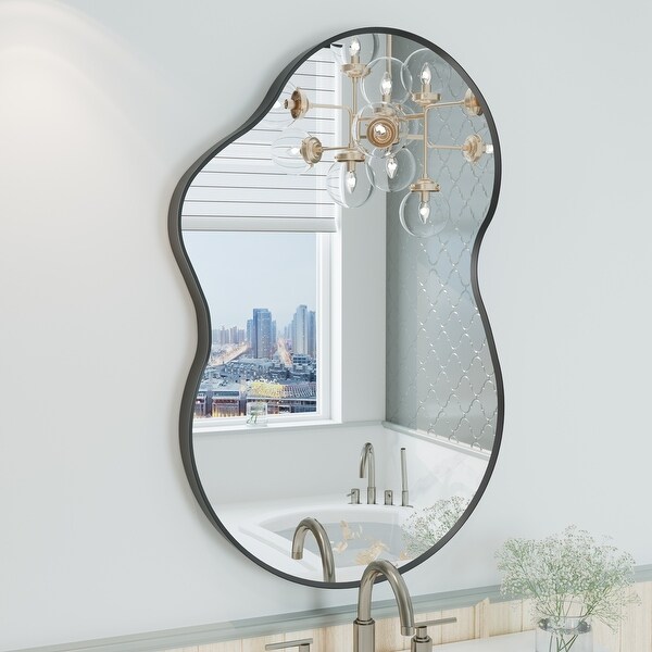 Irregular Wall Mirror Asymmetrical Decorative with 5 year warranty