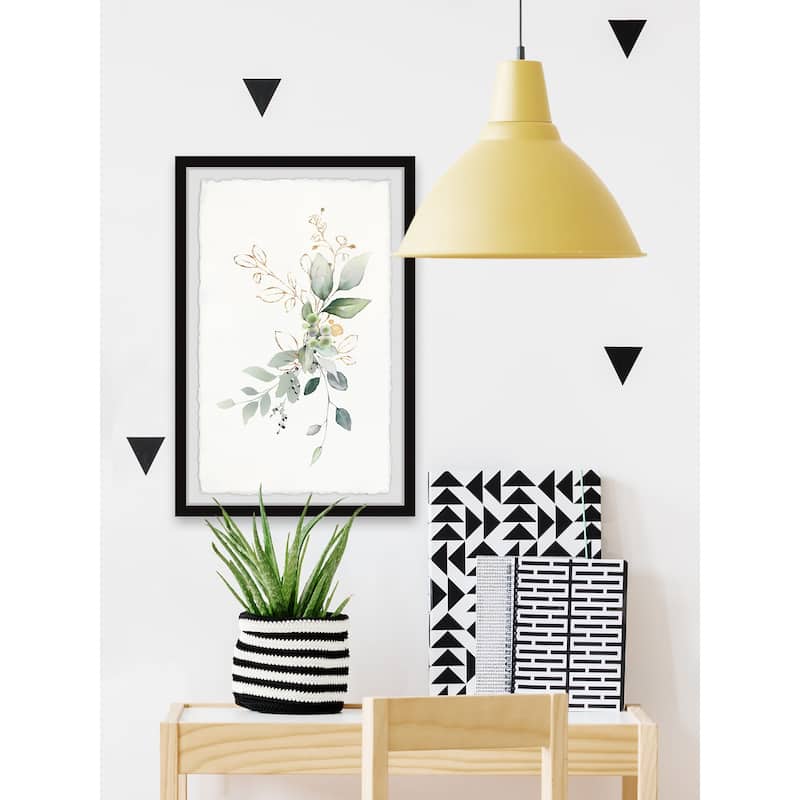 'Bloom With Grace' Framed Painting Print