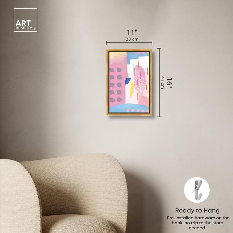 Doll Memories - Pretty blue Canvas by Art Remedy