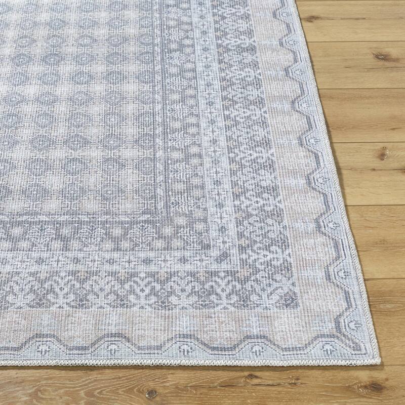 Our PNW Home x Livabliss Rainier Cottage Border Washable Area Rug