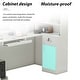 preview thumbnail 29 of 30, Modern L-Shaped Reception Desk Reception Table Secretary Table Working