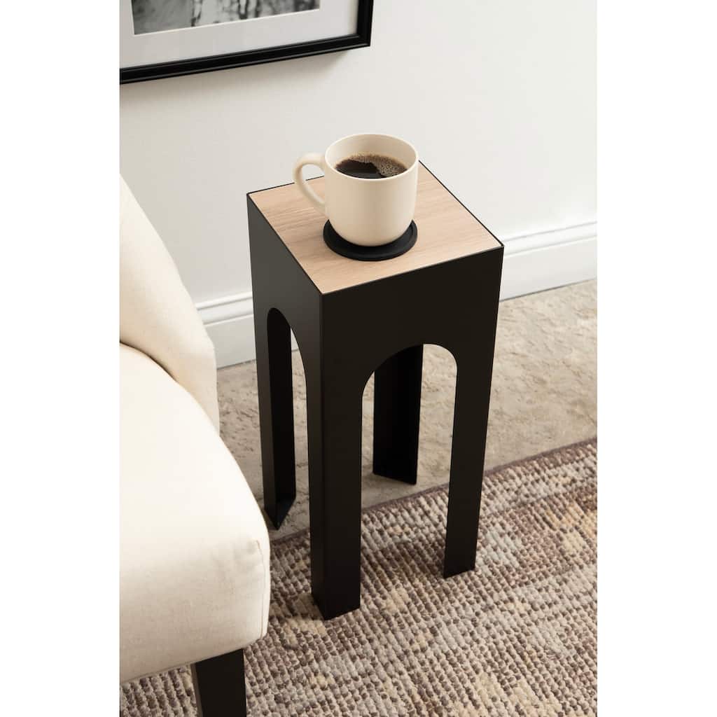 Kate and Laurel Amani Drink Table - 8x8x20