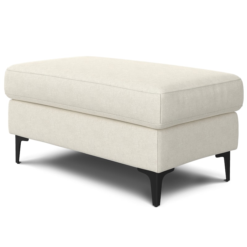 WYNDENHALL Lana Ottoman in Tightly Woven Performance Fabric