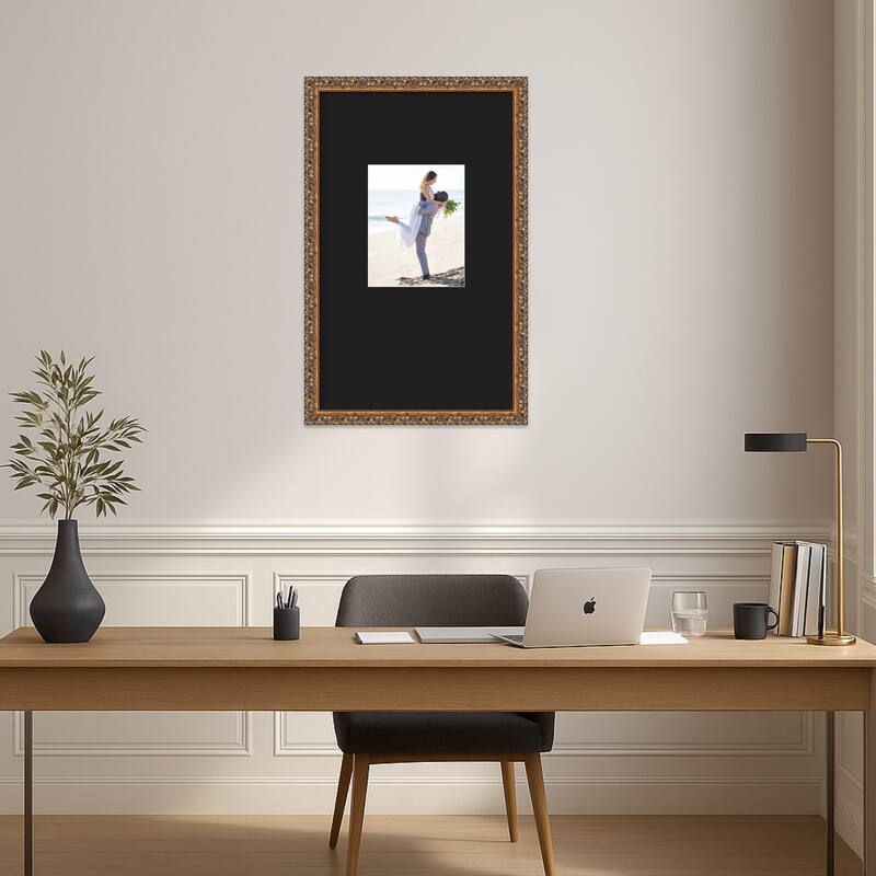 Antique Bronze Framed Picture Frame, Photo Frame