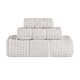 preview thumbnail 37 of 61, Superior Napa Zero Twist Cotton Waffle 3 Piece Bathroom Towel Set