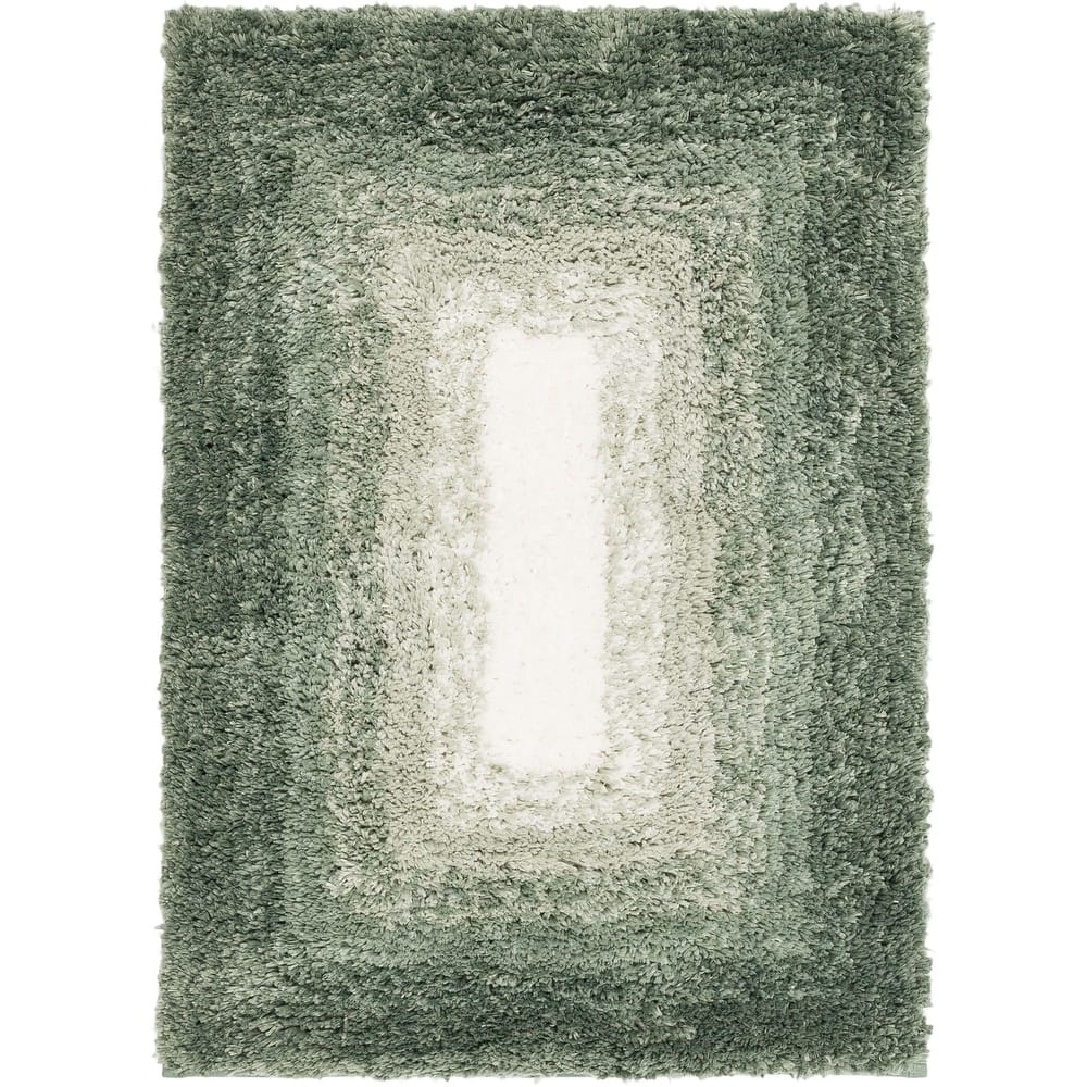 Mohawk Home Machine Washable Ombre Border Bath Rug