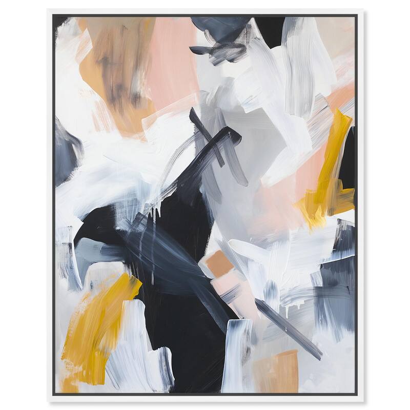 Rustic Noir Canvas by Art Remedy - 16" x 20" - White