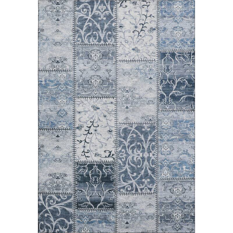 Premium Washable Super Soft Moroccan Boho Patchwork Mayfield Rug