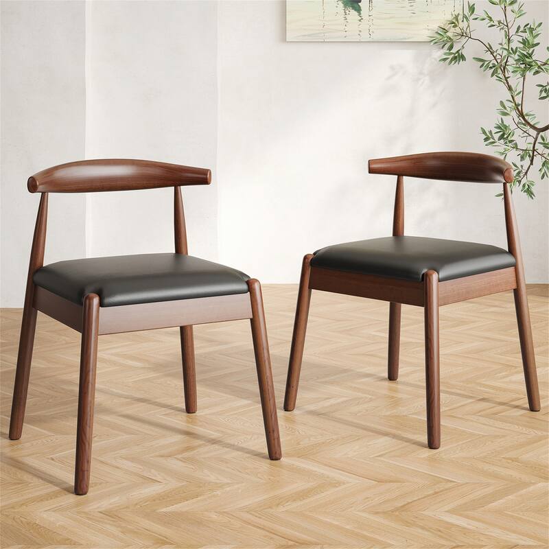 Set of 2 Mid-Century Modern Dining Chairs