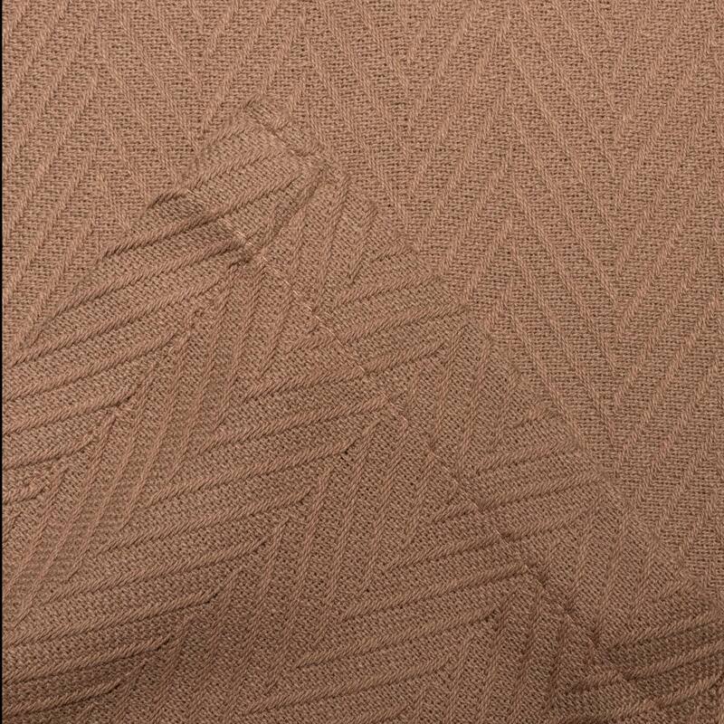 Superior Metro Zig-Zag Chevron All-Season Bedding Cotton Blanket
