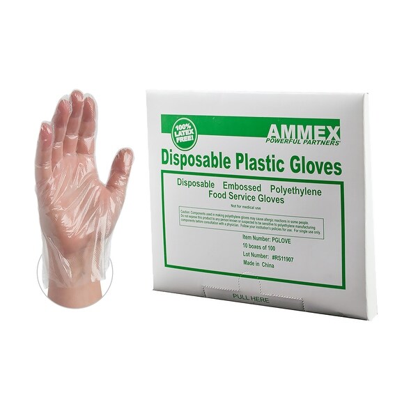 disposable poly gloves