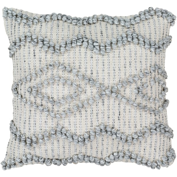 slide 2 of 7, Naheed Bohemian Textured Geometric Pillow 18"H x 18"W - Cover Only