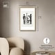 preview thumbnail 46 of 60, Bebop I Black Art Canvas Print by Art Remedy