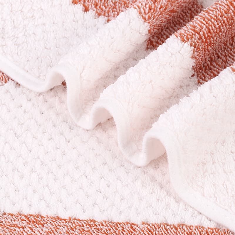 Waffle Stripe Bath Towels 30" x 60"