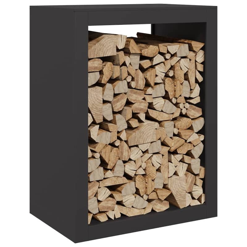 vidaXL Firewood Rack Steel