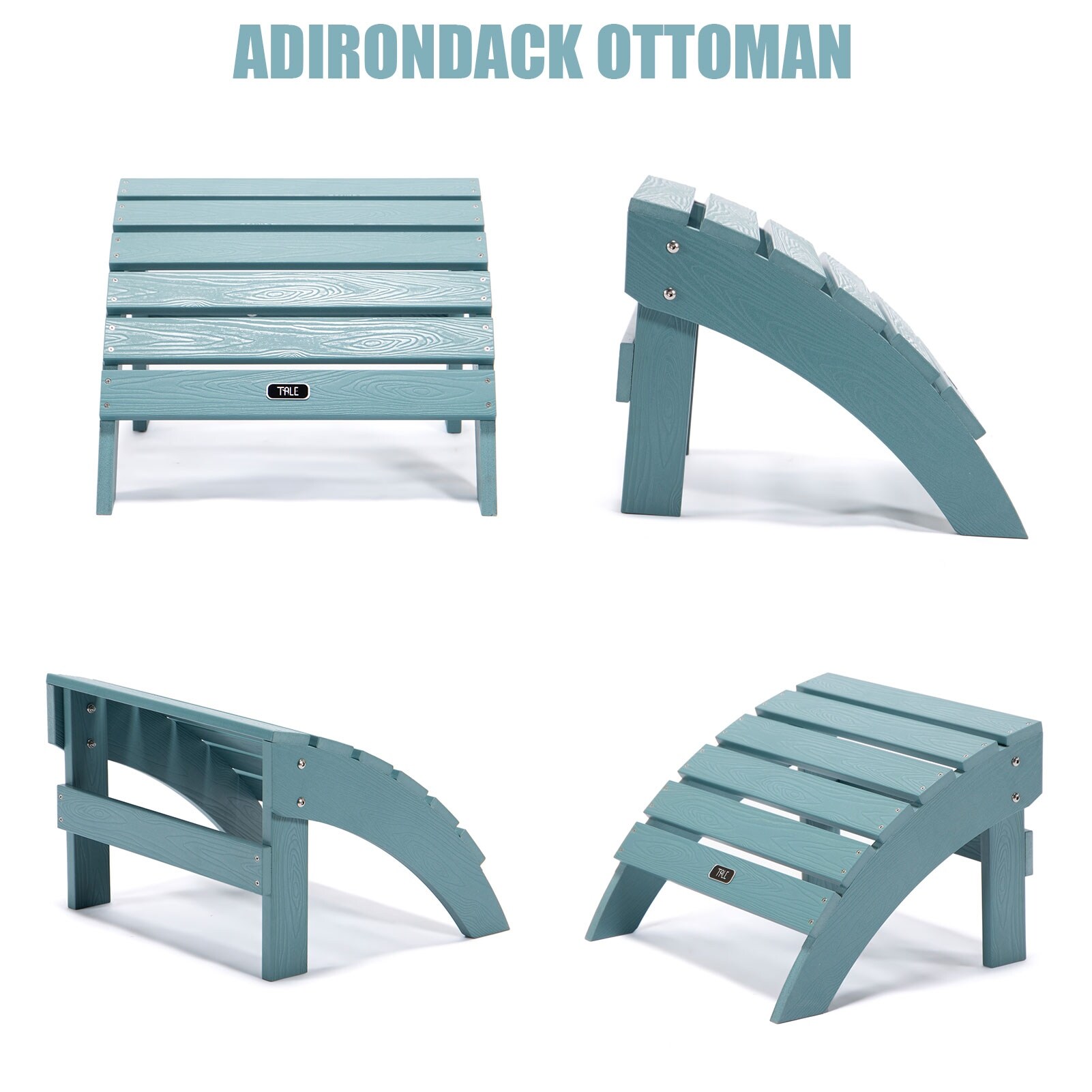 Classic adirondack footstool outlet