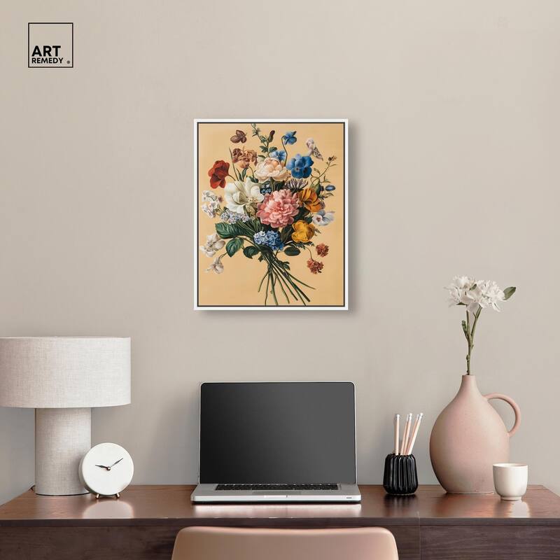 Floral Fiesta Canvas by Art Remedy