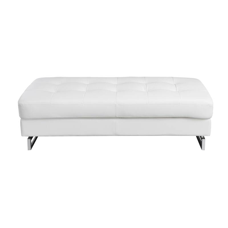 Leather Ottoman Entryway Bench Storage Ottoman Bench, Table, Footstool