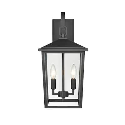 Millennium Lighting Fetterton 18" 2 Light Outdoor Wall Sconce in Multiple Finishes