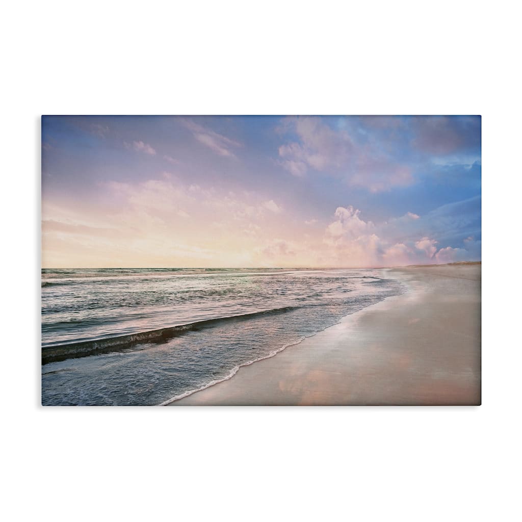 Stupell Receding Beach Shore Canvas Wall Art Design By Natalie Carpentieri