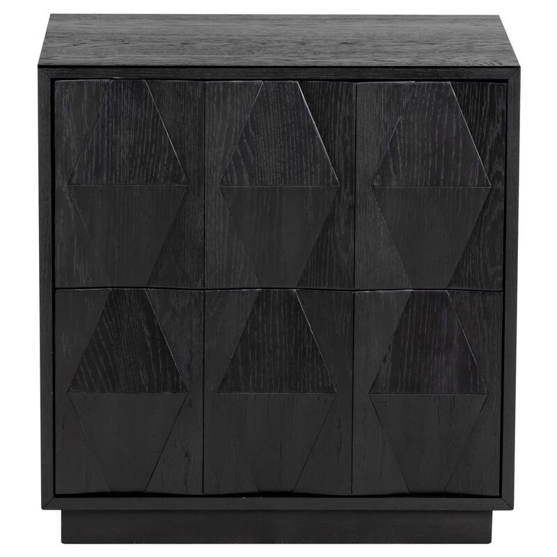 SAFAVIEH Couture Riabelle Wood 2 Drawer Nightstand
