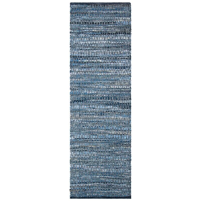 SAFAVIEH Handmade Montauk Leopold Stripe Casual Geometric Cotton Rug