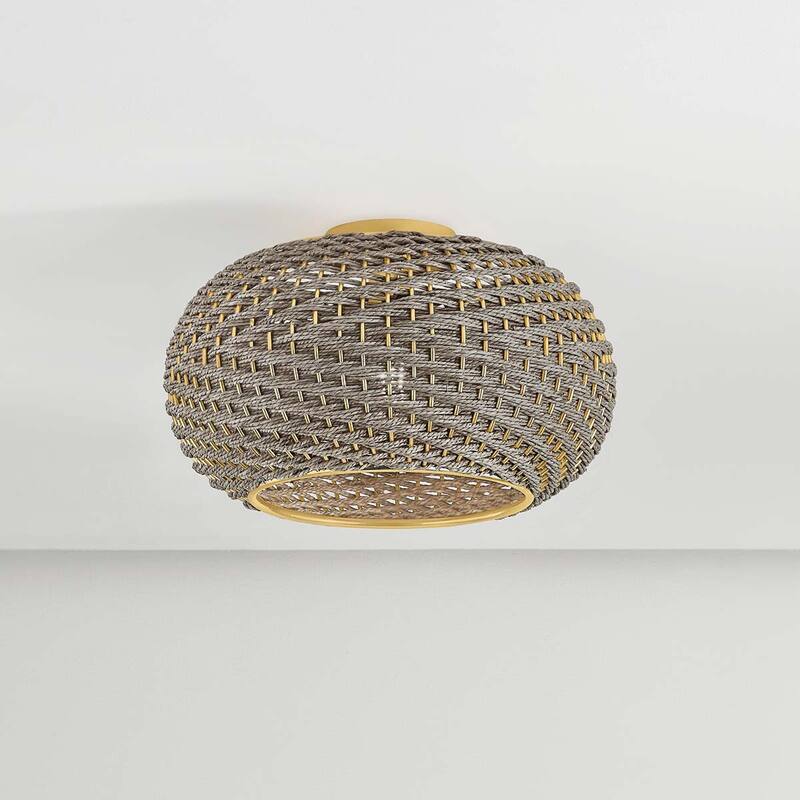 Hudson Valley Lighting 5517 Penarth 16" Wide Semi-Flush Ceiling