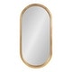 preview thumbnail 9 of 30, Kate and Laurel Travis Capsule Oval Framed Wall Mirror